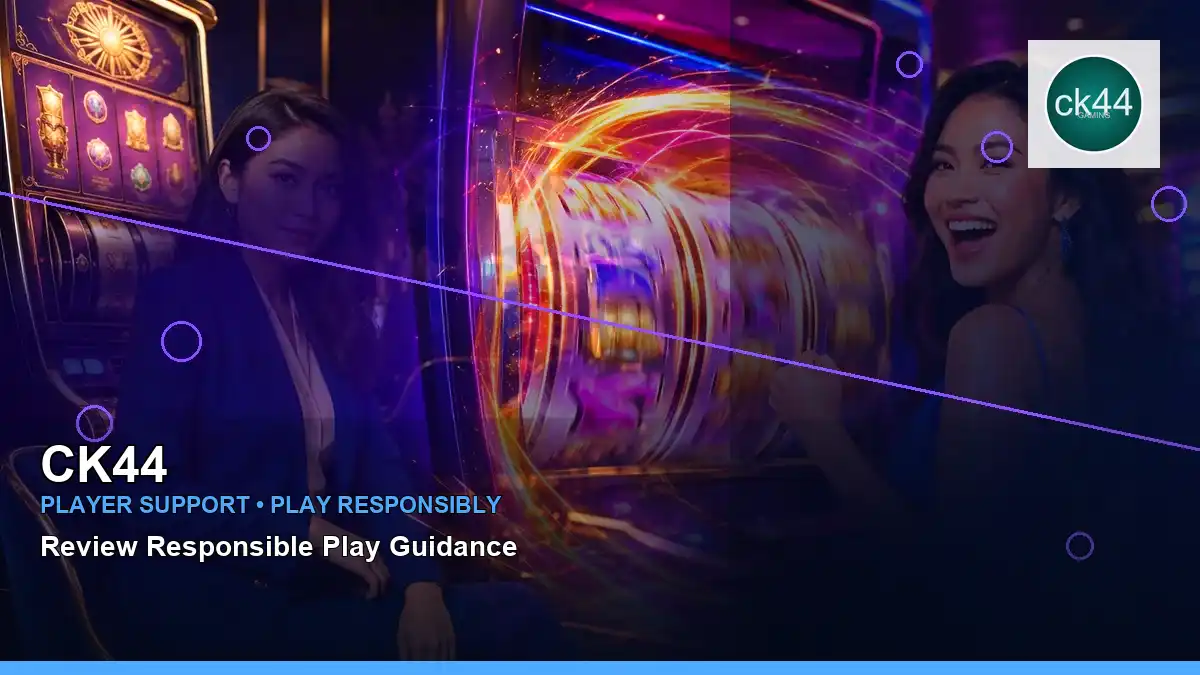CK44 প্লেয়ার সহায়তা ও responsible gaming | Bangladesh guide — player help · 1 — slide
