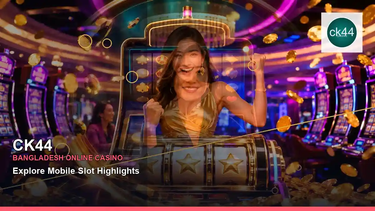 CK44 বাংলাদেশে অনলাইন স্লট ও ক্যাসিনো গেমস | Bangladesh online slots — mobile reel highlights · 6